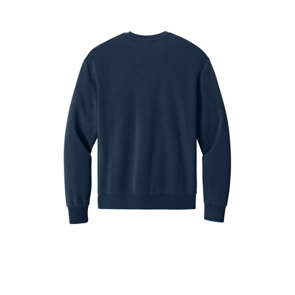 District MelloFleece Crew — River Blue Navy (Back)