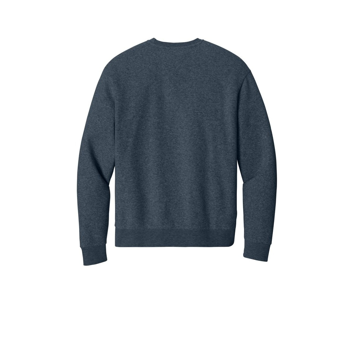 District MelloFleece Crew — Navy Heather (Back)