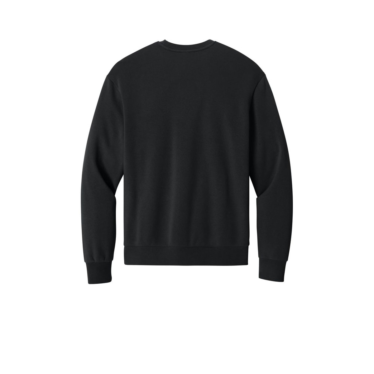 District MelloFleece Crew — Black (Back)