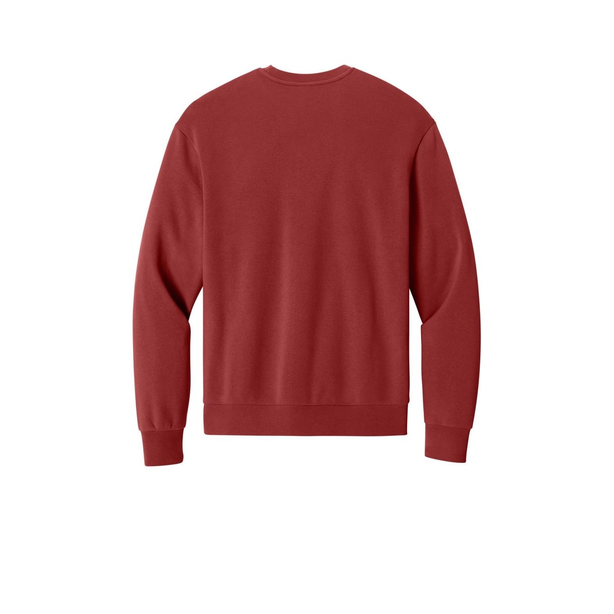 District MelloFleece Crew — Cherrywood (Back)