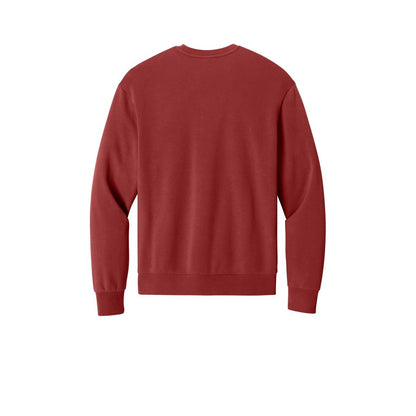 District MelloFleece Crew — Cherrywood (Back)