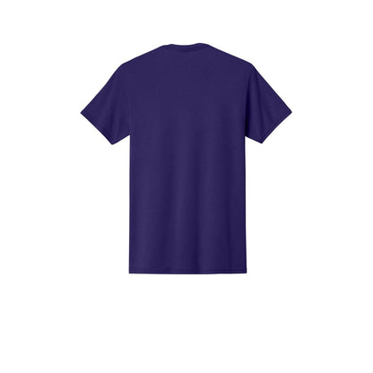 Jerzees - Dri-Power 50/50 Cotton/Poly T-Shirt — Deep Purple (Back)