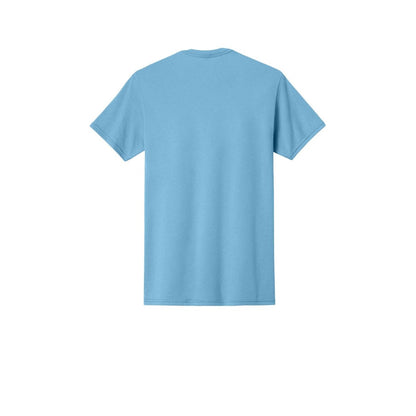 Jerzees - Dri-Power 50/50 Cotton/Poly T-Shirt — Light Blue (Back)