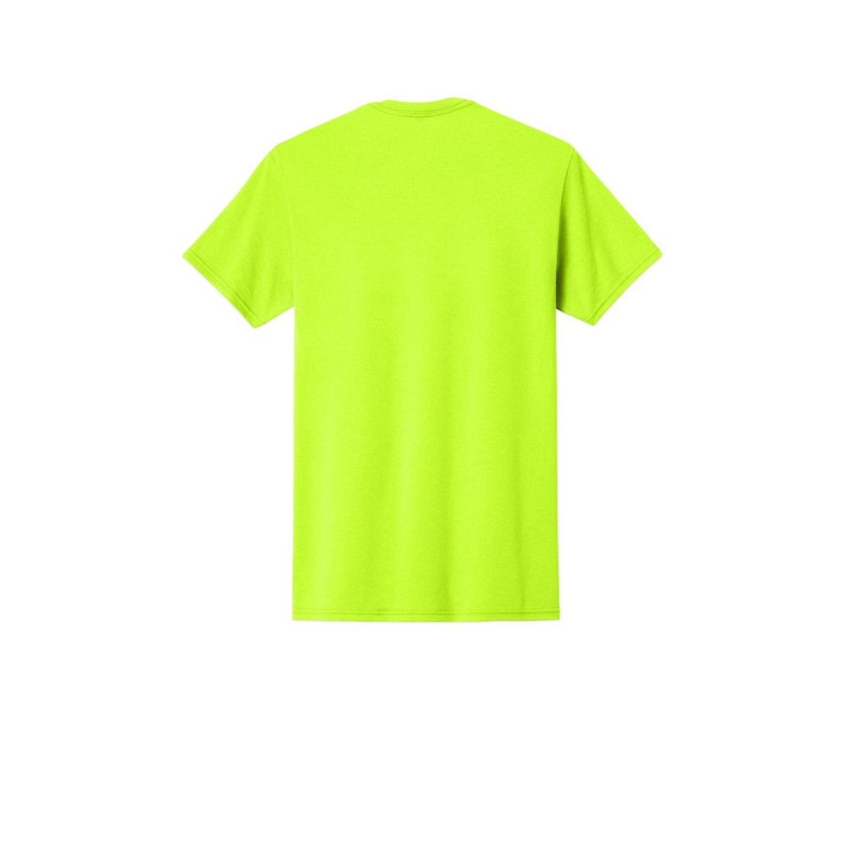 Jerzees - Dri-Power 50/50 Cotton/Poly T-Shirt — Safety Green (Back)