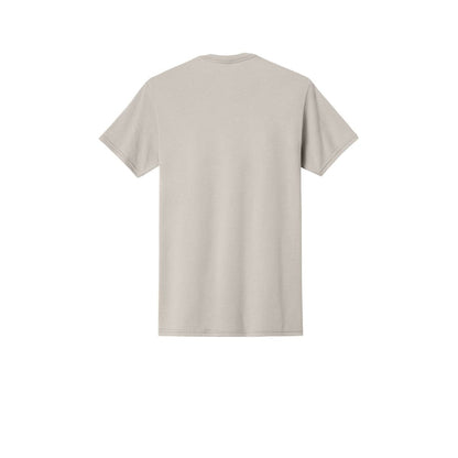 Jerzees - Dri-Power 50/50 Cotton/Poly T-Shirt — Sandstone (Back)