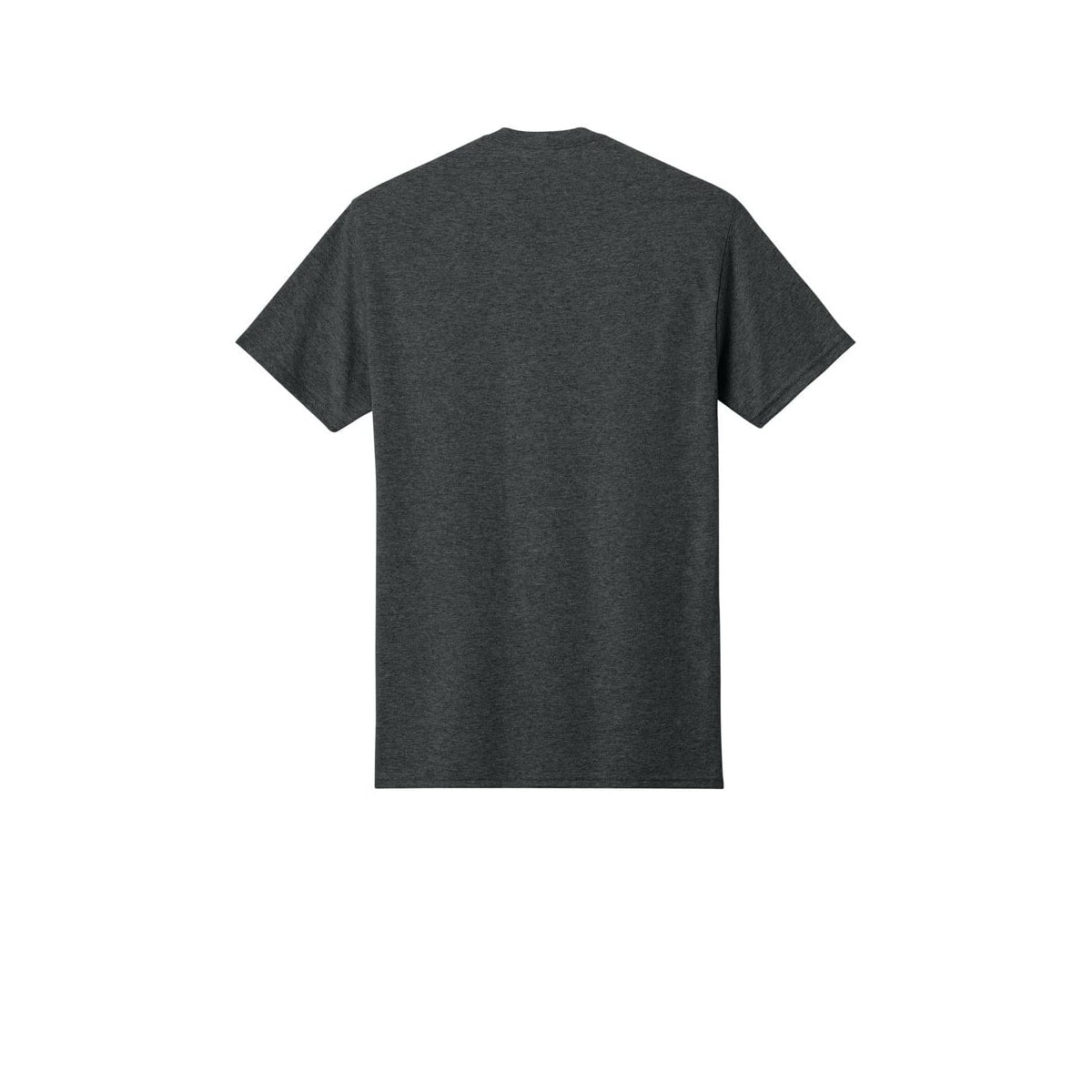 Jerzees - Dri-Power 50/50 Cotton/Poly T-Shirt — Black Heather (Back)