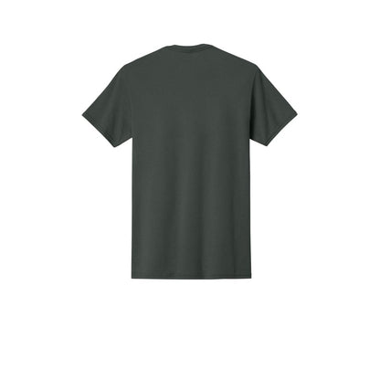 Jerzees - Dri-Power 50/50 Cotton/Poly T-Shirt — Charcoal Grey (Back)