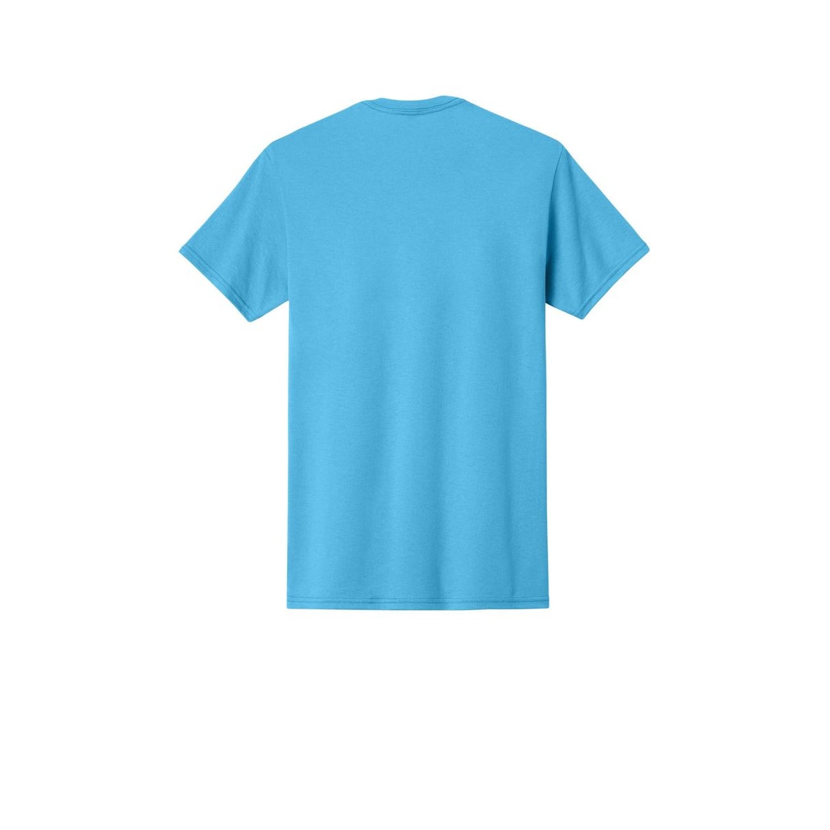 Jerzees - Dri-Power 50/50 Cotton/Poly T-Shirt — Aquatic Blue (Back)