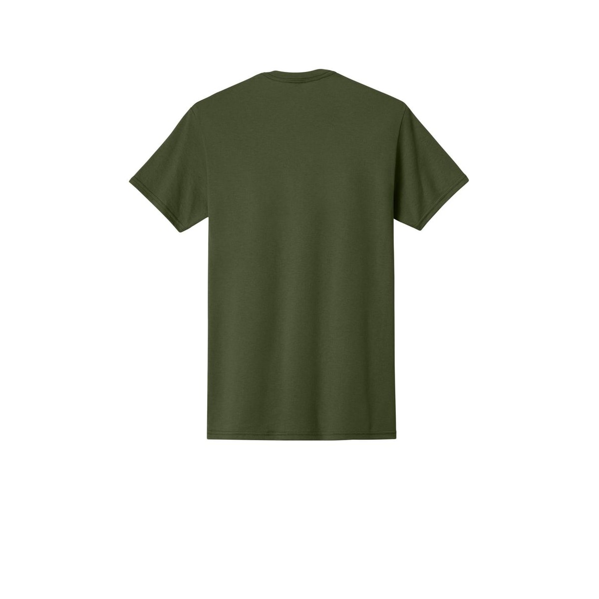Jerzees - Dri-Power 50/50 Cotton/Poly T-Shirt — Military Green (Back)