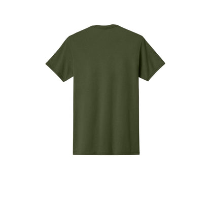 Jerzees - Dri-Power 50/50 Cotton/Poly T-Shirt — Military Green (Back)