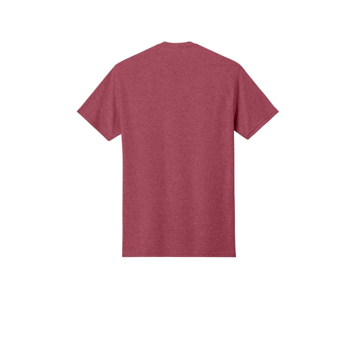 Jerzees - Dri-Power 50/50 Cotton/Poly T-Shirt — Vintage Heather Red (Back)