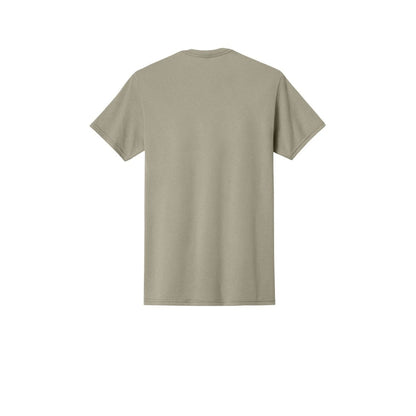 Jerzees - Dri-Power 50/50 Cotton/Poly T-Shirt — Clay (Back)