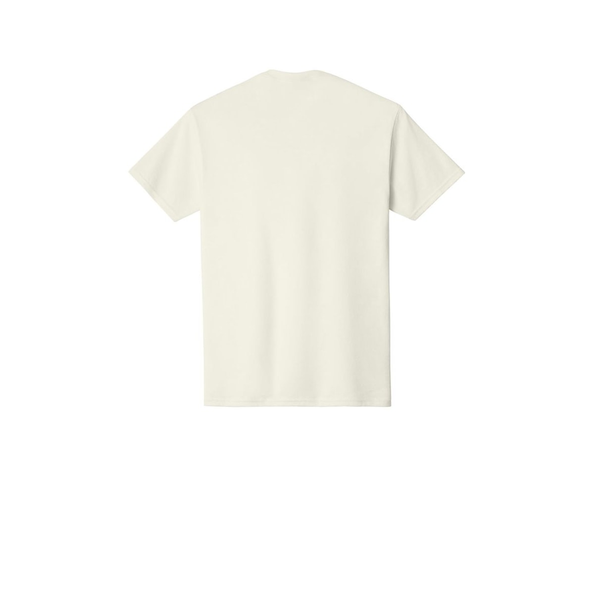Jerzees - Dri-Power 50/50 Cotton/Poly T-Shirt — Sweet Cream Heather (Back)