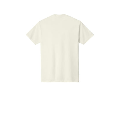 Jerzees - Dri-Power 50/50 Cotton/Poly T-Shirt — Sweet Cream Heather (Back)