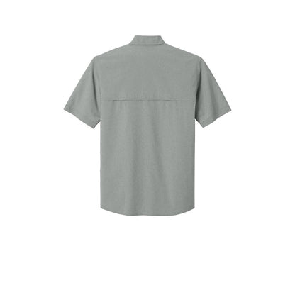 Carhartt Force Sun Defender Short Sleeve Shirt — Steel (Back)