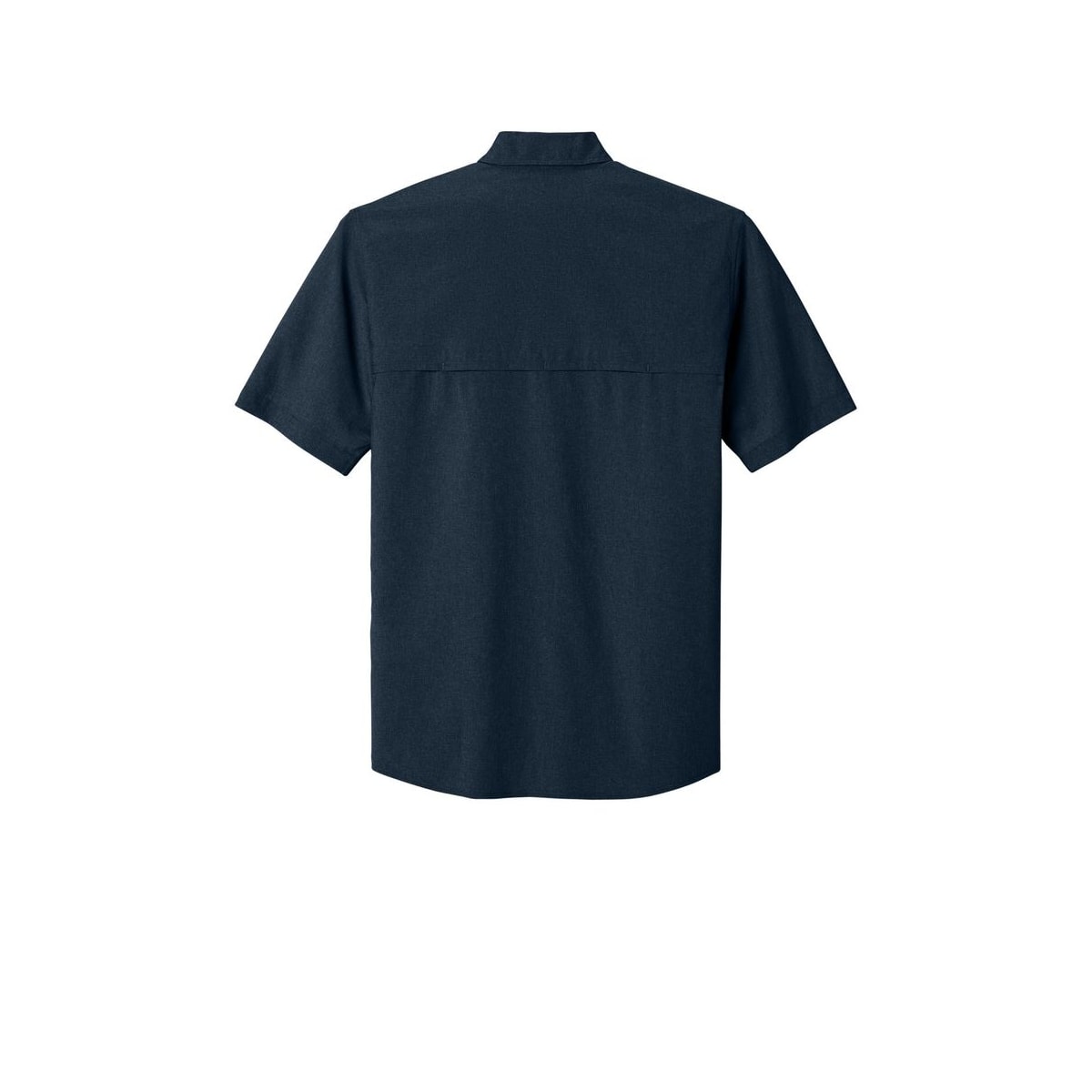 Carhartt Force Sun Defender Short Sleeve Shirt — Navy (Back)