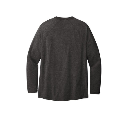 Carhartt Force Long Sleeve Pocket T-Shirt — Carbon Heather (Back)