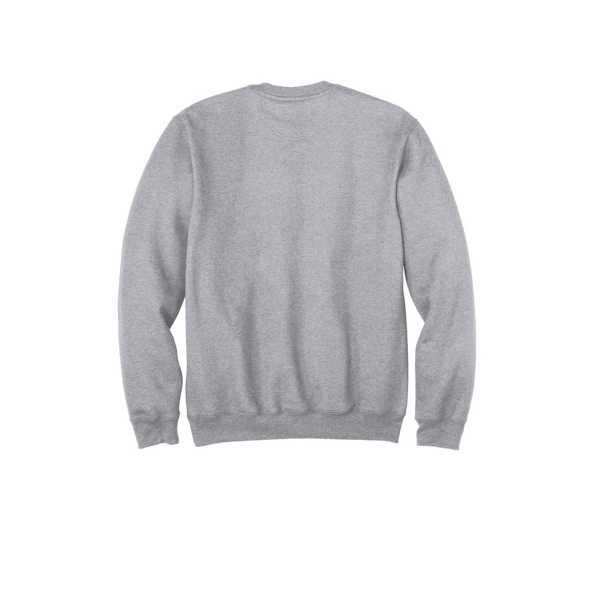 Carhartt Midweight Crewneck Sweatshirt — Heather Grey (Back)