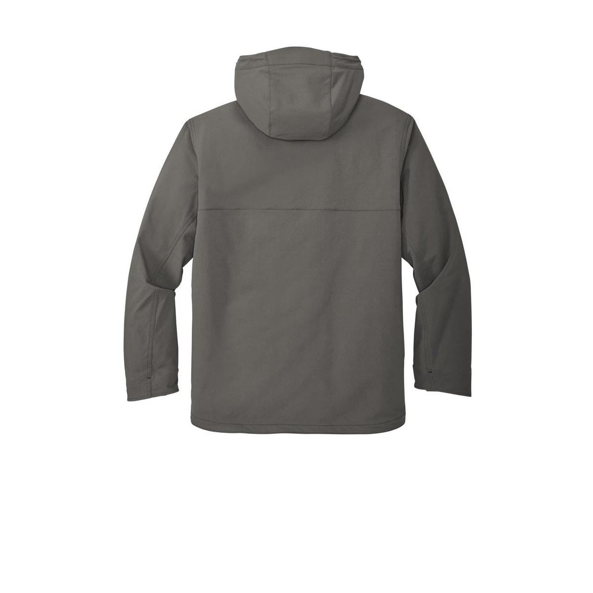 Carhartt Super Dux Insulated Hooded Coat — Gravel (Back)