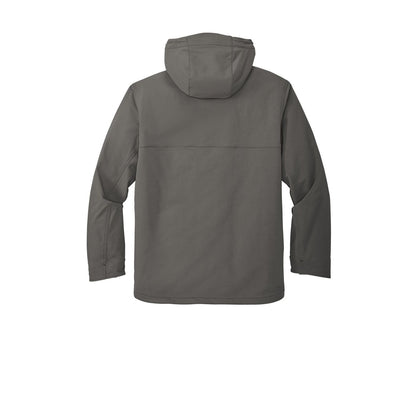 Carhartt Super Dux Insulated Hooded Coat — Gravel (Back)