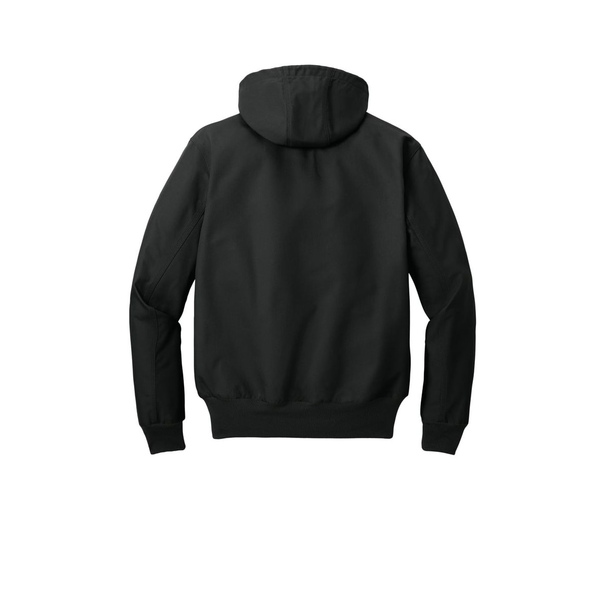 Carhartt Tall Thermal-Lined Duck Active Jac — Black (Back)