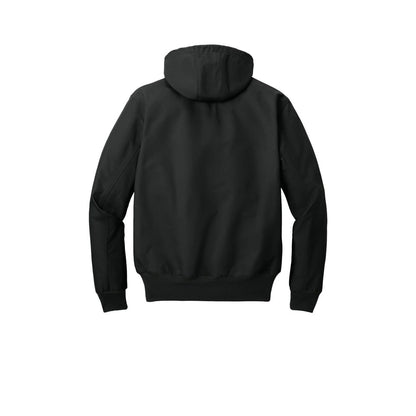 Carhartt Tall Thermal-Lined Duck Active Jac — Black (Back)