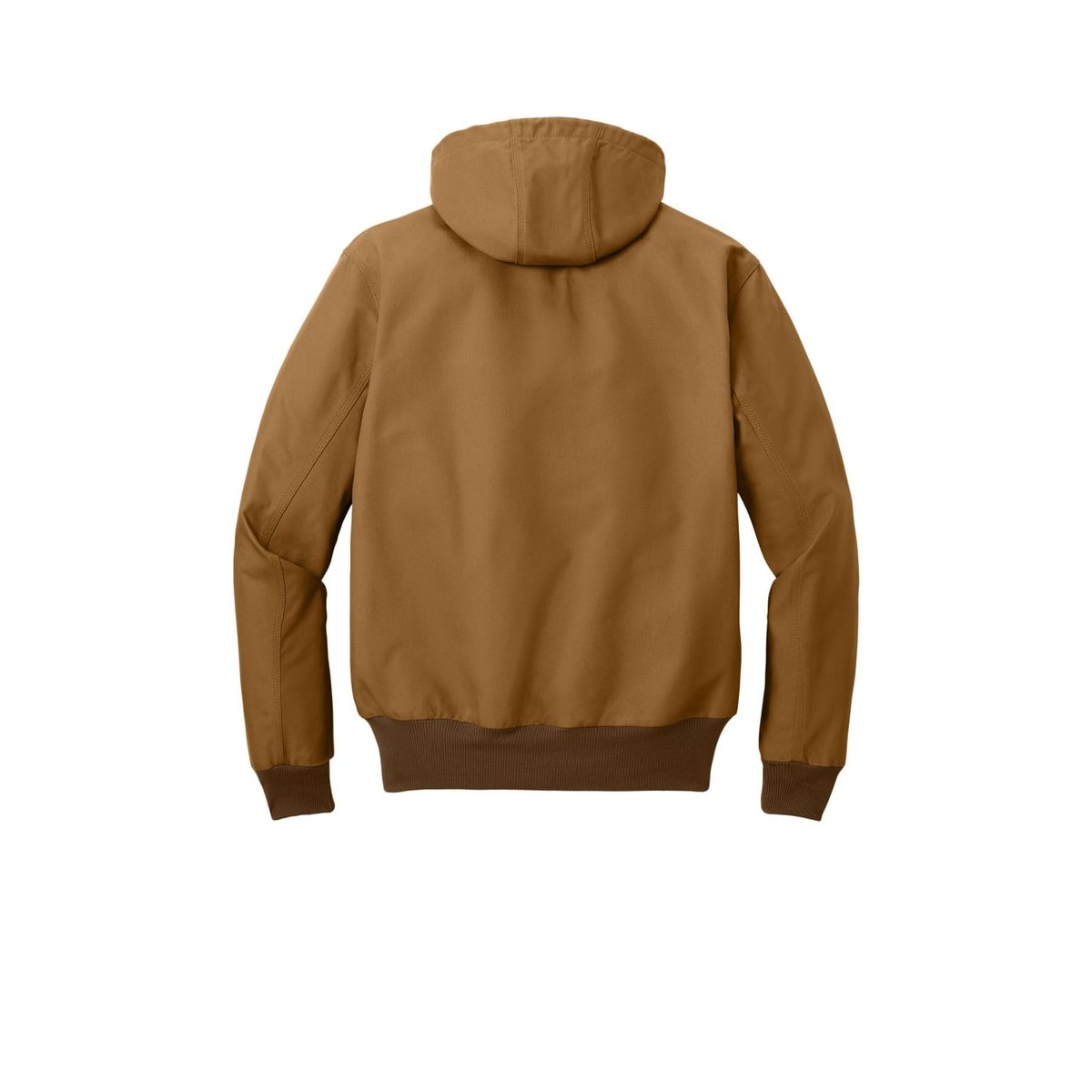 Carhartt Tall Thermal-Lined Duck Active Jac — Carhartt Brown (Back)
