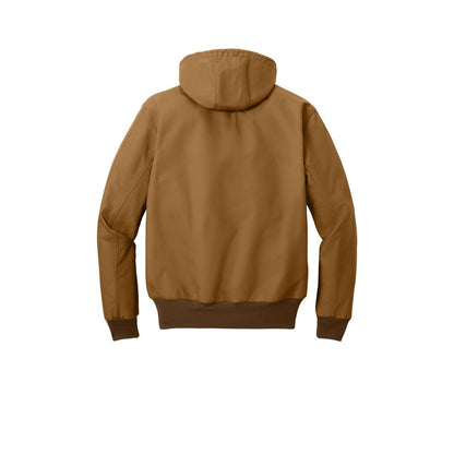 Carhartt Tall Thermal-Lined Duck Active Jac — Carhartt Brown (Back)