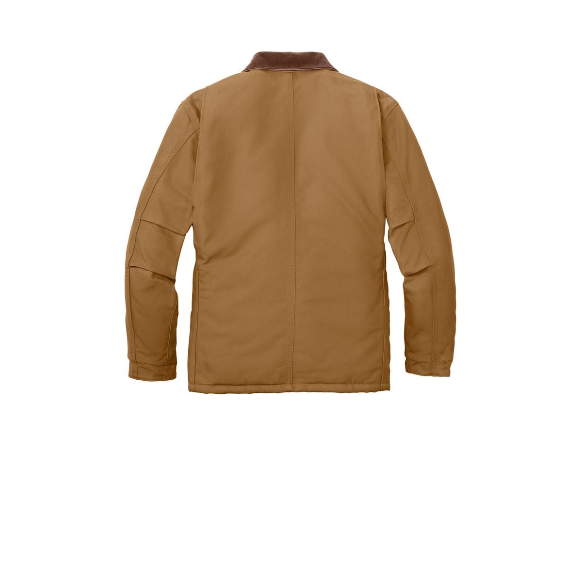Carhartt Duck Traditional Coat — Carhartt Brown (Back)