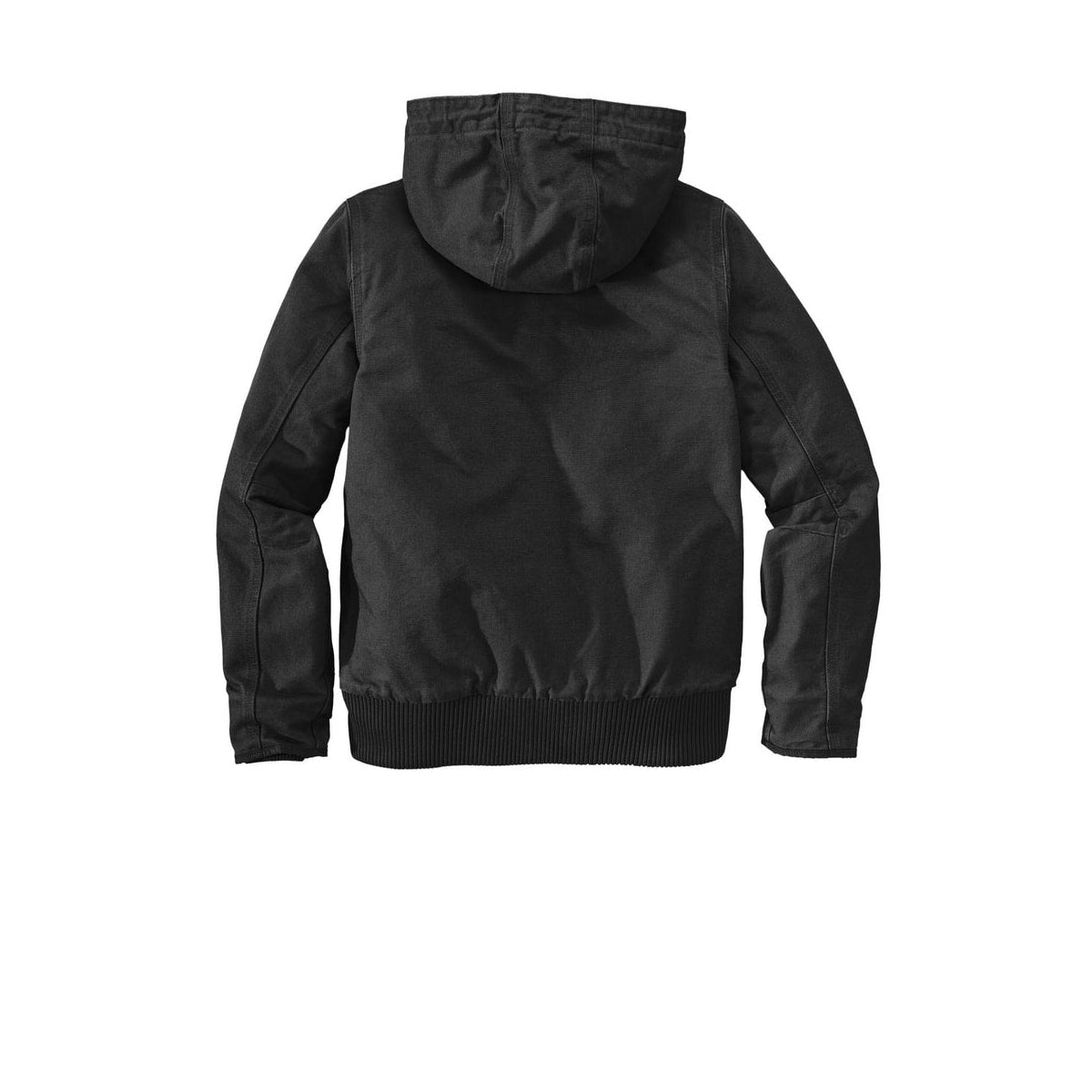 Carhartt Women's Washed Duck Active Jac — Black (Back)