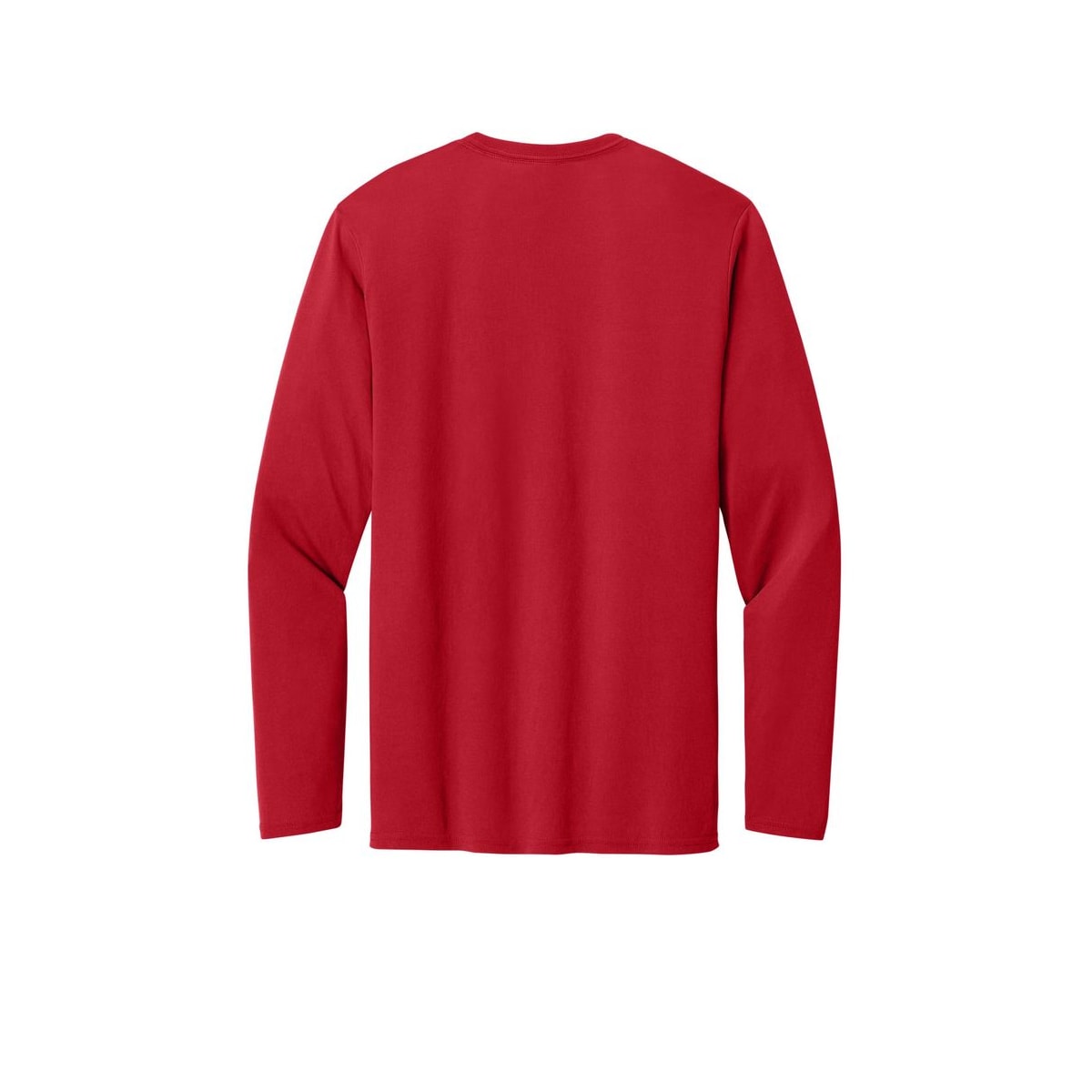Gildan Performance Long Sleeve T-Shirt — Red (Back)
