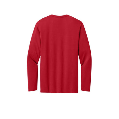 Gildan Performance Long Sleeve T-Shirt — Red (Back)
