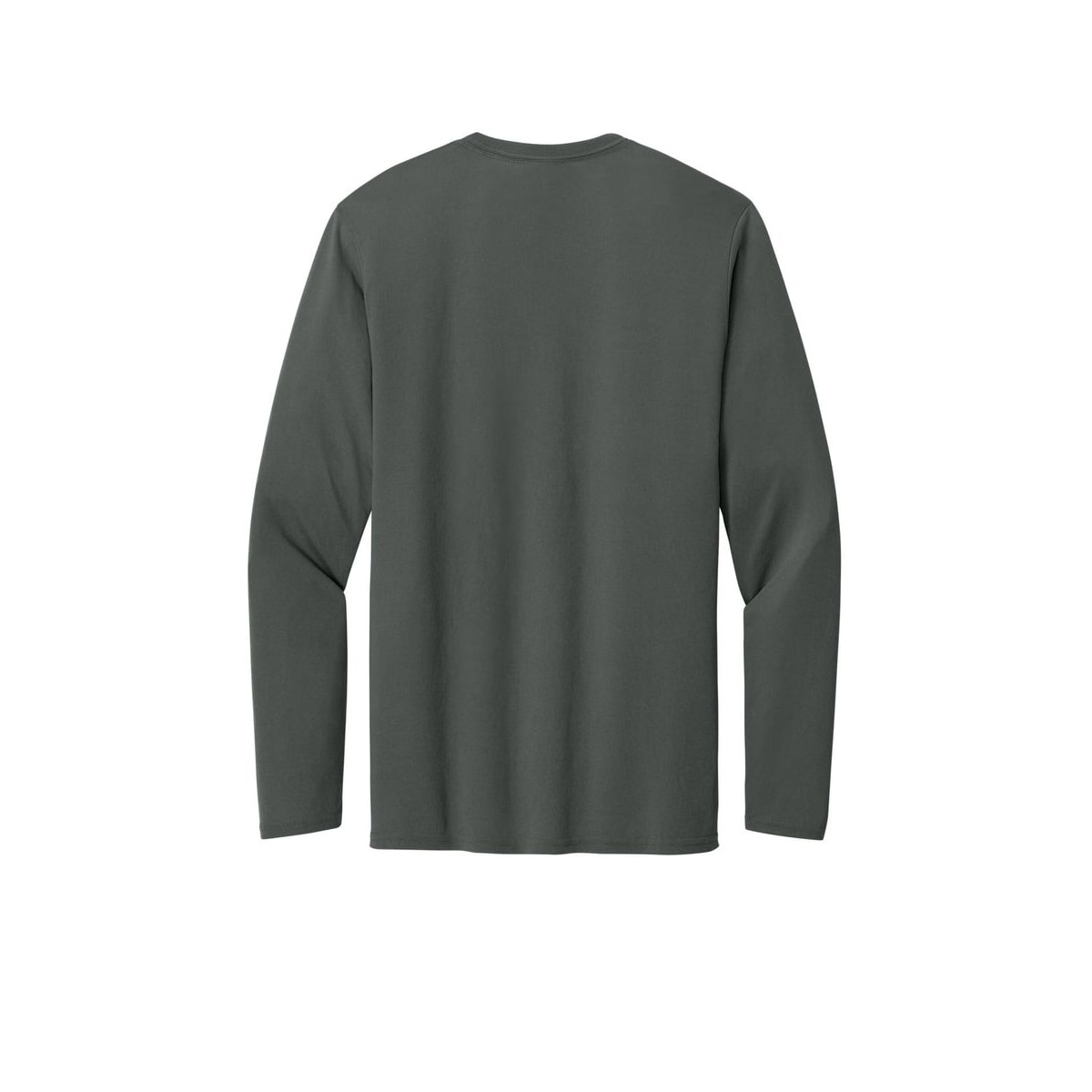 Gildan Performance Long Sleeve T-Shirt — Charcoal (Back)