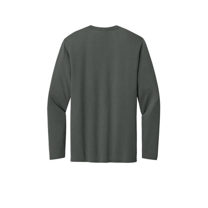 Gildan Performance Long Sleeve T-Shirt — Charcoal (Back)