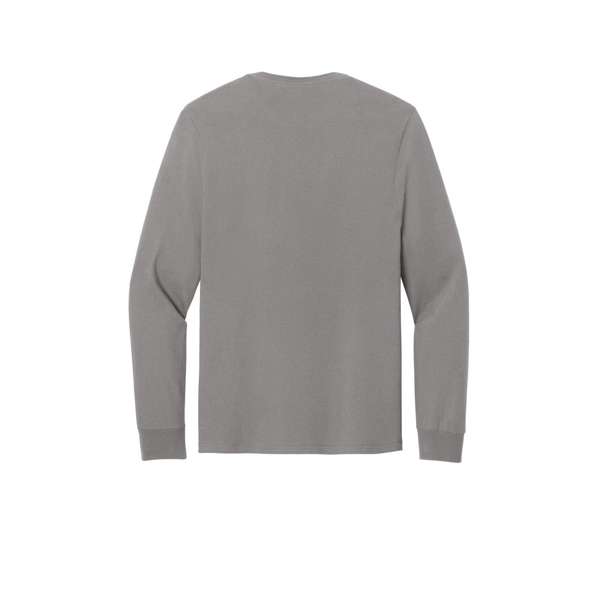 Jerzees Classics Unisex Cotton Long Sleeve T-Shirt — Rock (Back)