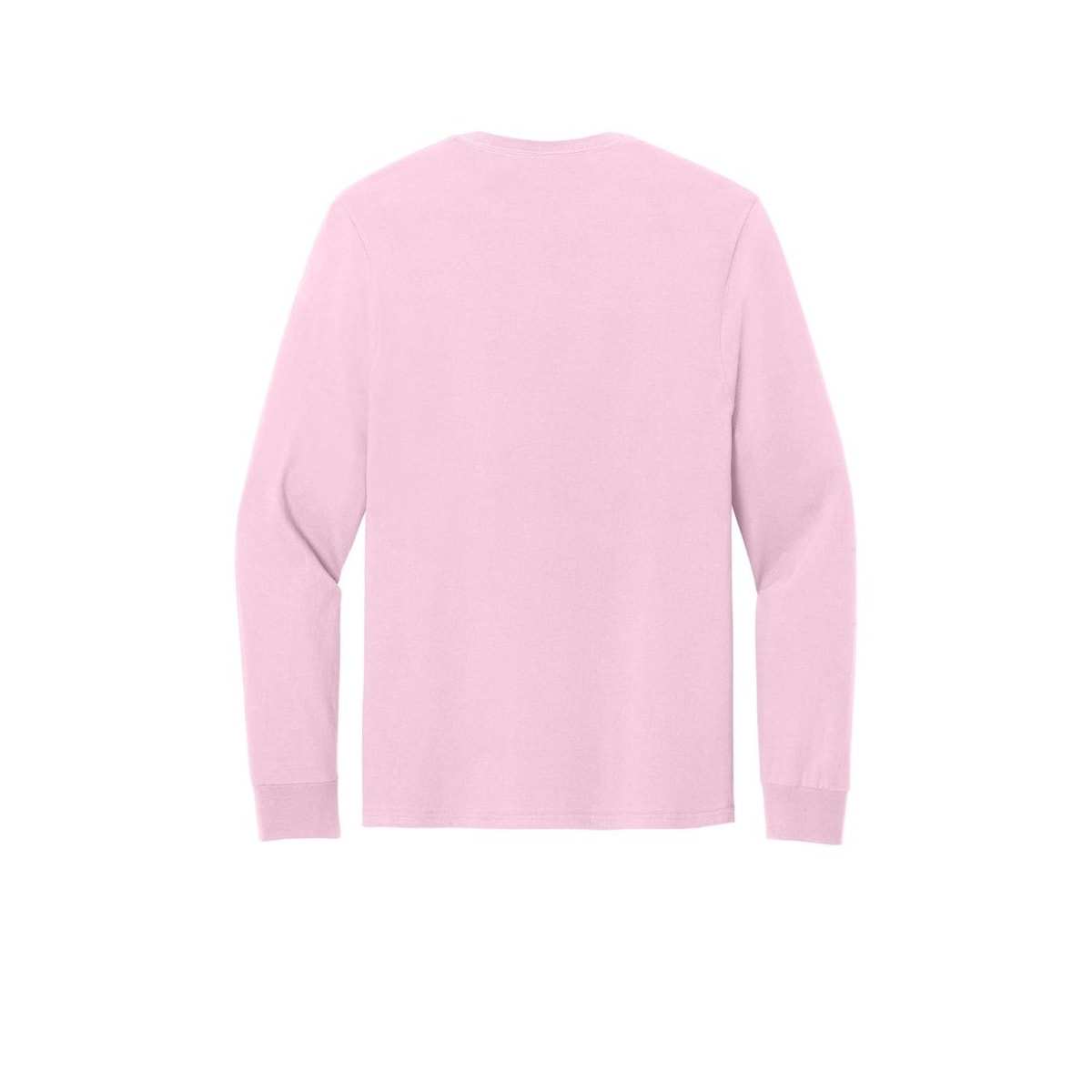 Jerzees Classics Unisex Cotton Long Sleeve T-Shirt — Classic Pink (Back)