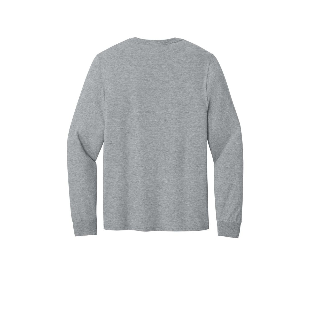 Jerzees Classics Unisex Cotton Long Sleeve T-Shirt — Athletic Heather (Back)