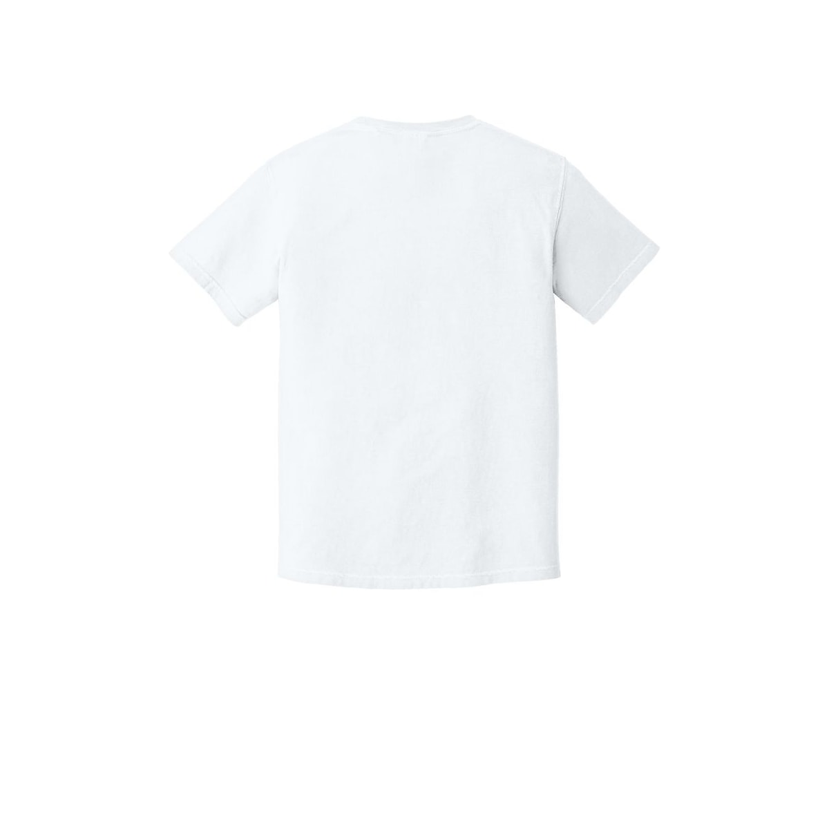 COMFORT COLORS Heavyweight Ring Spun Tee — White (Back)