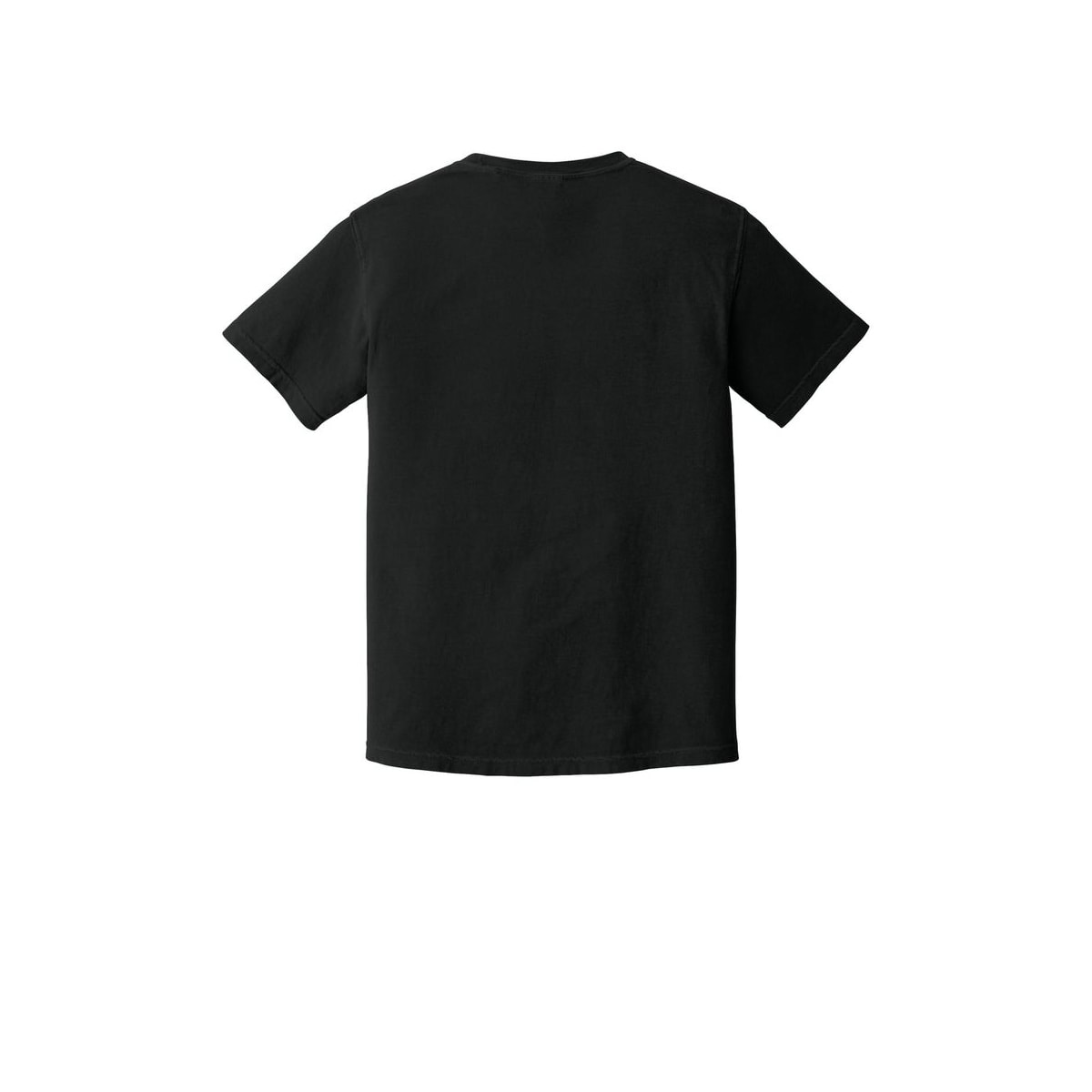 COMFORT COLORS Heavyweight Ring Spun Tee — Black (Back)