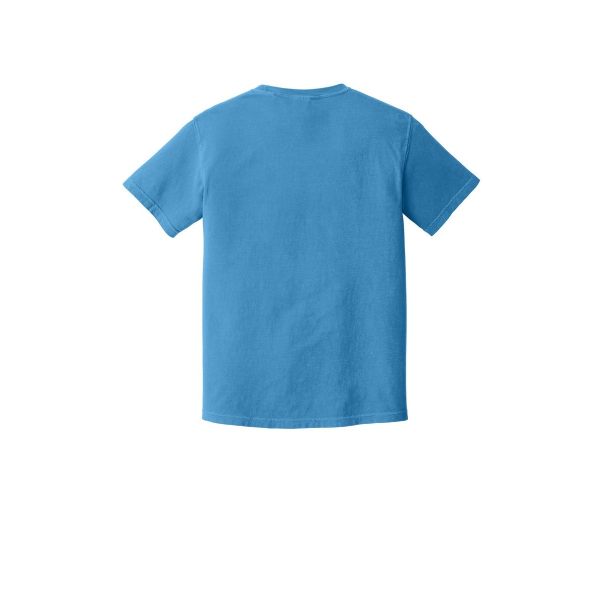 COMFORT COLORS Heavyweight Ring Spun Tee — Royal Caribe (Back)