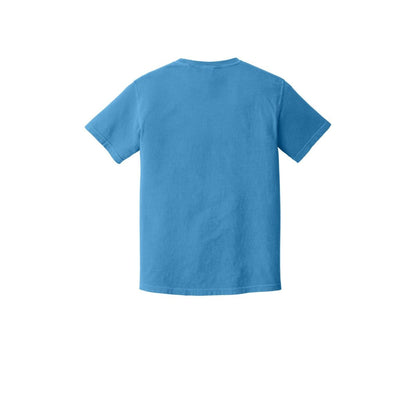 COMFORT COLORS Heavyweight Ring Spun Tee — Royal Caribe (Back)