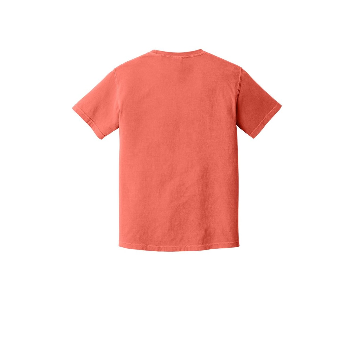 COMFORT COLORS Heavyweight Ring Spun Tee — Bright Salmon (Back)