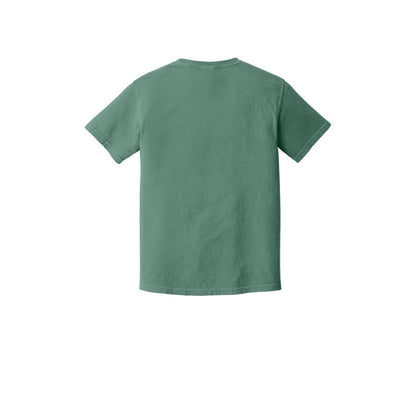 COMFORT COLORS Heavyweight Ring Spun Tee — Light Green (Back)