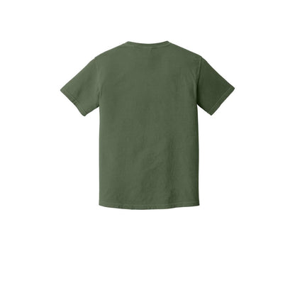 COMFORT COLORS Heavyweight Ring Spun Tee — Hemp (Back)