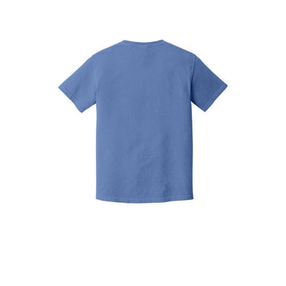 COMFORT COLORS Heavyweight Ring Spun Tee — Periwinkle (Back)