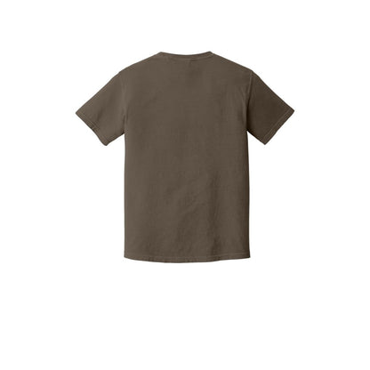 COMFORT COLORS Heavyweight Ring Spun Tee — Espresso (Back)