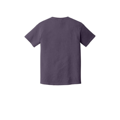 COMFORT COLORS Heavyweight Ring Spun Tee — Wine (Back)