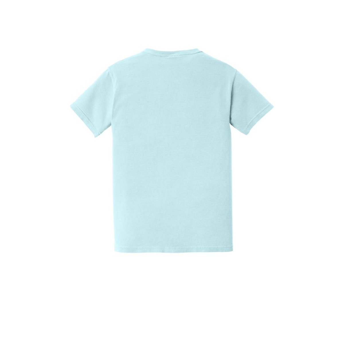 COMFORT COLORS Heavyweight Ring Spun Pocket Tee — Chambray (Back)