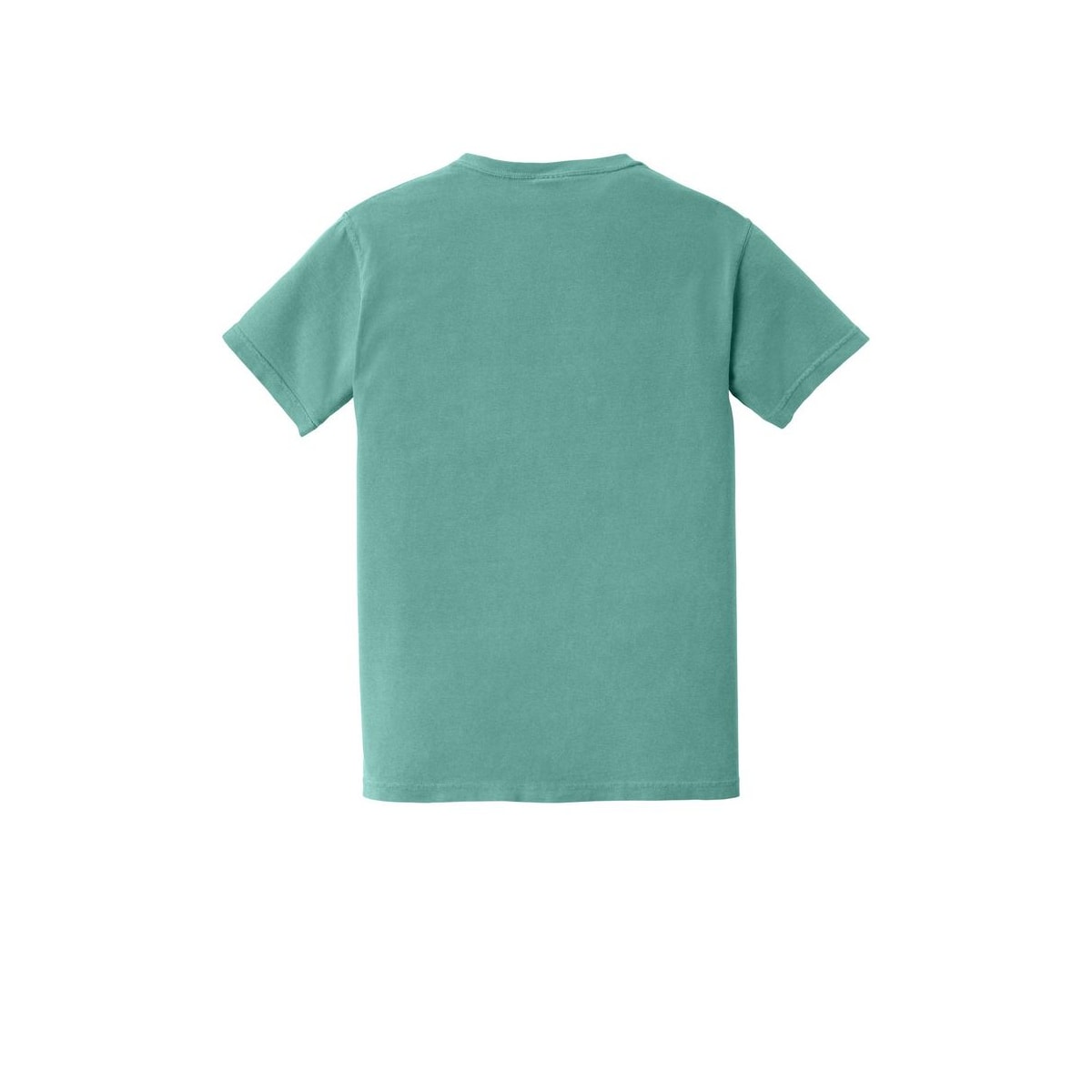 COMFORT COLORS Heavyweight Ring Spun Pocket Tee — Seafoam (Back)