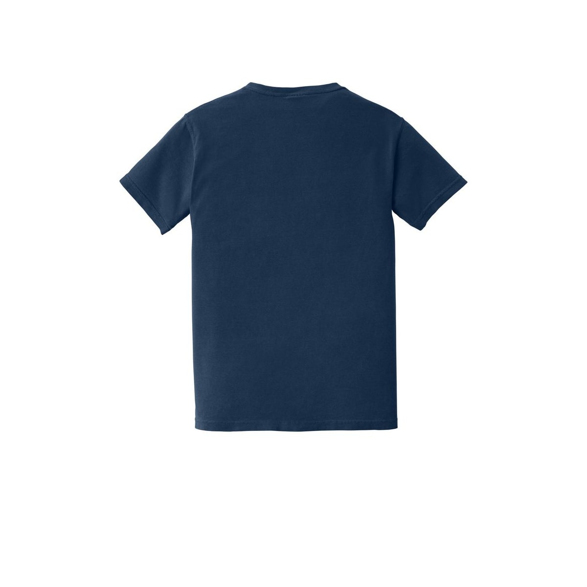 COMFORT COLORS Heavyweight Ring Spun Pocket Tee — True Navy (Back)